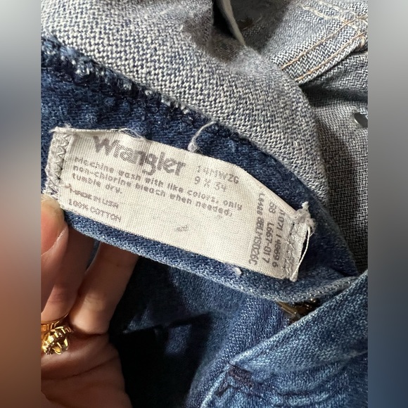 Vintage Wrangler Jeans high rise made in USA - Picture 7 of 7